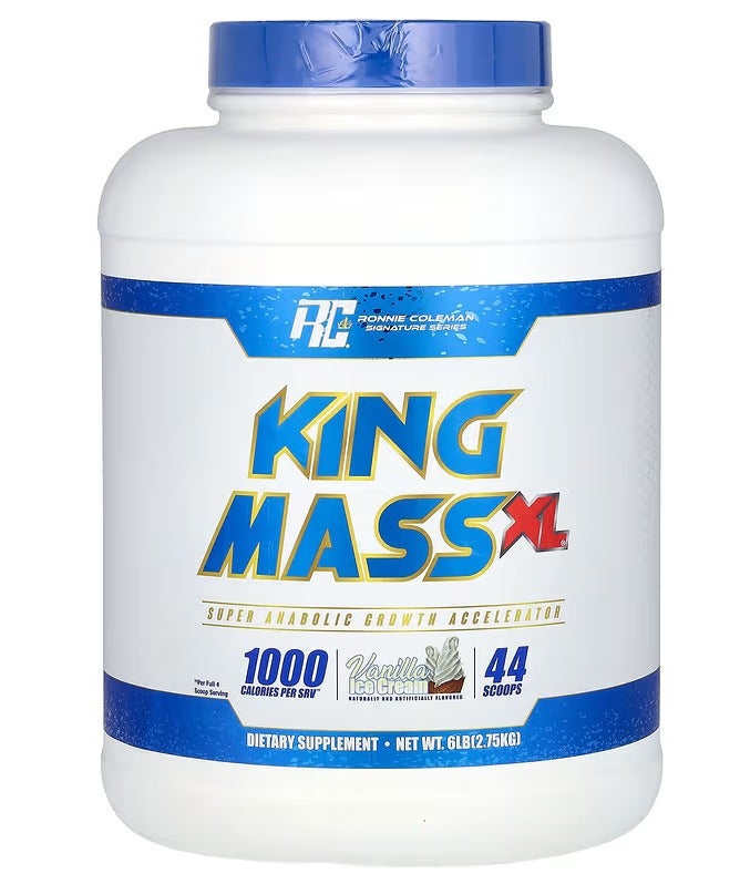 RC KingMass XL Weight Gainer Vanilla icecream (6lb - 2.75Kg)